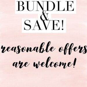 Bundle & save ✨